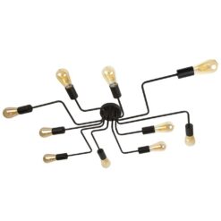 Плафон Searchlight 99210-10BK CIRCUIT - детайл