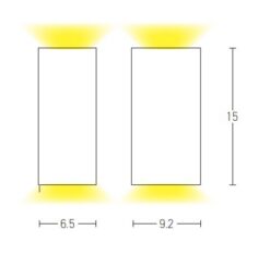Фасаден аплик ZAMBELIS LIGHTS E 151 OUTDOOR - Image 2