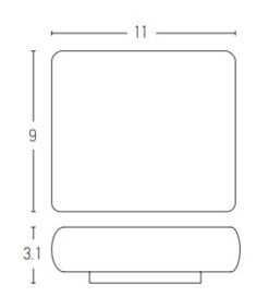 LED фасаден аплик ZAMBELIS LIGHTS E238 WALL OUTDOOR - Image 2