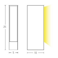 LED градински стълб ZAMBELIS LIGHTS E256 OUTDOOR - Image 2