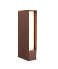 ZAMBELIS E258 9W LED POST LIGHT 9W ALUMINIUM DRIVER INCLUDED 3000K RUSTY - Image 3