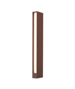 ZAMBELIS E260 LED POST LIGHT 12W ALUMINIUM DRIVER INCLUDED 3000K 3 RUSTY