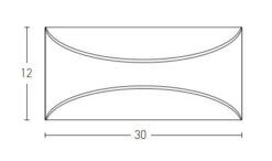 LED фасаден аплик ZAMBELIS LIGHTS E265 WALL OUTDOOR - Image 2