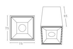 LED луна за външен монтаж ZAMBELIS LIGHTS S069 SURFACE MOUNTING LAMP - Image 2