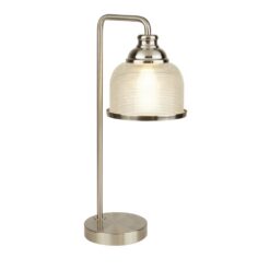 Винтидж ЛАМПА Searchlight EU1351-1SS НАСТОЛНА BISTRO