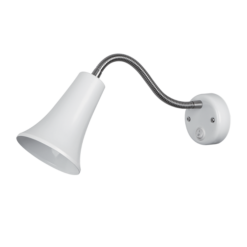 Бял спот Elmark Sam 1XE27 за насочена светлина