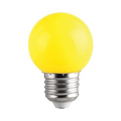 VIVALUX 3541 LED ЛАМПA COLORS LED ∙ G45 ∙ 1W ∙ E27 ∙ ЖЪЛТО