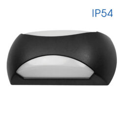 VIVALUX 4084 ВЛАГОЗАЩИТЕНО ОСВЕТИТЕЛНО ТЯЛО CAPRI/X LED ∙ 12W ∙ ЧЕРЕН ∙ 4000K ∙ IP54