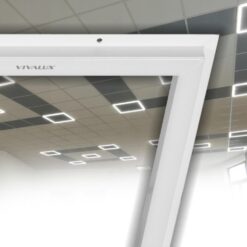 Бяла рамка Vivalux Solo 4585 за електроинсталация