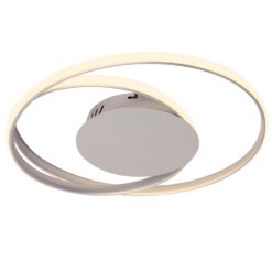 Никел LED плафон Vivalux Odeon 4609 за баня