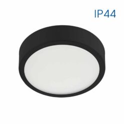 Черен LED плафон Vivalux Dars 4661 за антре