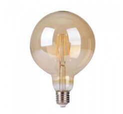 Златно LED осветително тяло Lightex Filament за дома