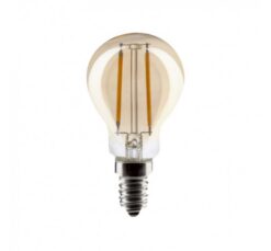 Златно LED осветително тяло Lightex Filament за дома