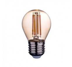 Златно LED осветително тяло Lightex Filament за интериорно осветление