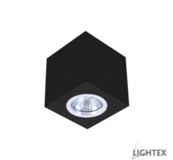 Черна LED луна Lightex за дома
