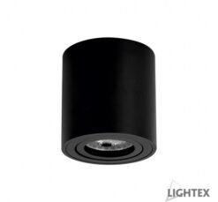 Черна LED луна Lightex за интериорно осветление
