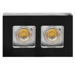 Черно LED луна Lightex за осветление в дома