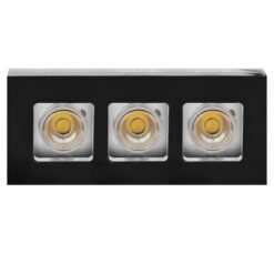 Черно LED луна Lightex за интериорно осветление