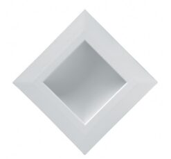 Бяла LED луна Lightex 124X124 за дома