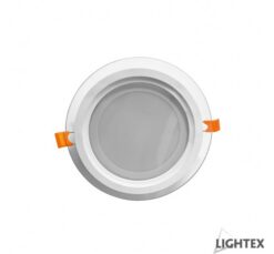 Бяла LED луна Lightex за интериорно осветление