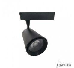 Черен LED прожектор Lightex Plus за външно осветление