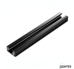 Черна шина Lightex за електроинсталация