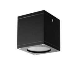 Черна LED луна Lightex Eagle 1XGU10 за интериорно осветление