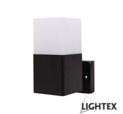 Черно градинско тяло Lightex Coin за интериорно осветление