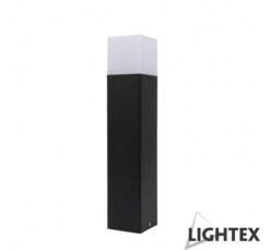 Черно градинско тяло Lightex Coin H320 за интериорно осветление