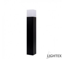 Черно градинско тяло Lightex Coin H500 за осветление в дома