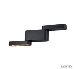 Черно LED осветително тяло Lightex Nant 110D за интериорно осветление