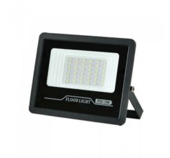 Черен LED прожектор Lightex Tomi 185-265V за двор или работна зона