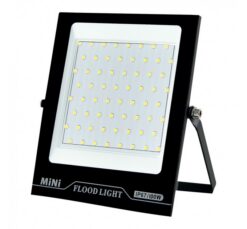 Черен LED прожектор Lightex Mini за външно осветление