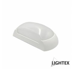 Бял LED аплик Lightex Ischia за стенно осветление