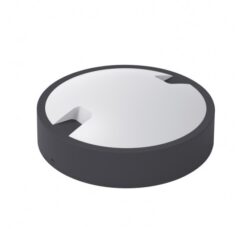 Черен LED плафон Lightex Lary за коридор