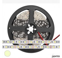 Бяла LED лента Lightex 5050 за кухня и мебели
