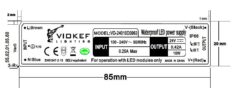 LED захранване Viokef 4182100 за дома
