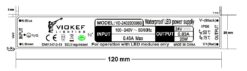 LED захранване Viokef 4182200 за осветление в дома
