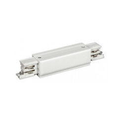 Конектор VIOKEF 02/0018 Power Feed Connection 180* Бял