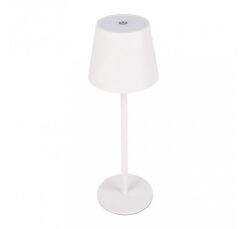 Бяла LED настолна лампа Lightex Noto 1800MAH за четене