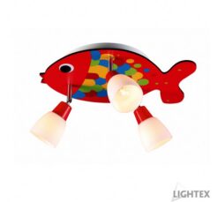 Спот Lightex Fish 3XE14 за таван