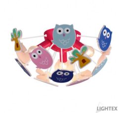 Полилей Lightex Owl 3XE14 за хол или трапезария