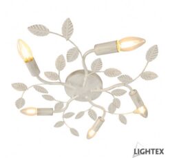 Бяло полилей Lightex Isabel 5XE14 за дневна