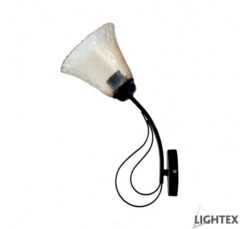 Черен аплик Lightex Anita за спалня