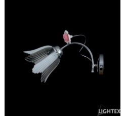 Хром аплик Lightex Rosalia за спалня