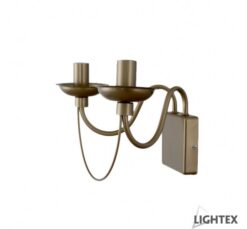 Бронз аплик Lightex Vilma за хол