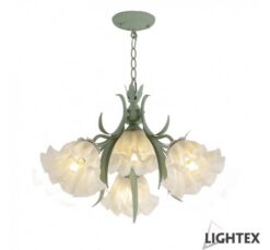 Полилей Lightex Alba 4XE27 за трапезария