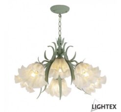 Полилей Lightex Alba 6XE27 за трапезария
