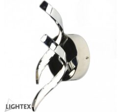 Хром LED аплик Lightex Franka за спалня