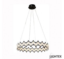 Черен LED полилей Lightex Valentina за дневна